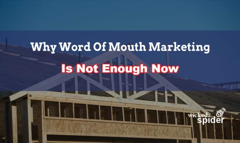 Why Word Of Mouth Marketing Is Not Enough Now