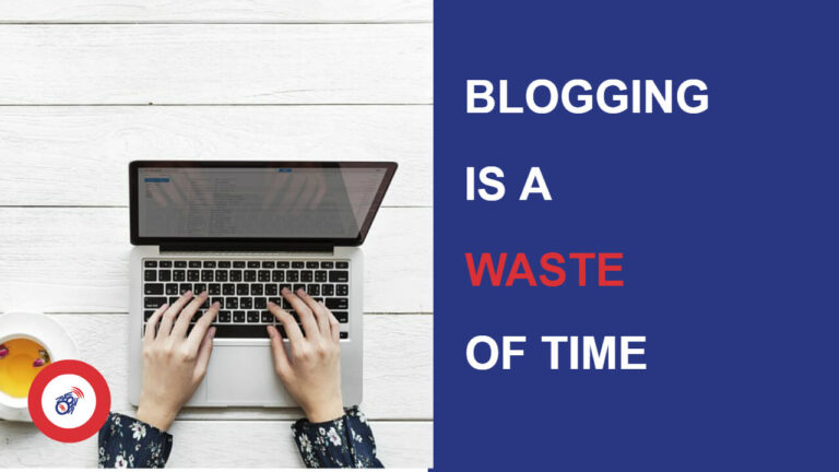 Blogging is a waste of Time Wicked Spider