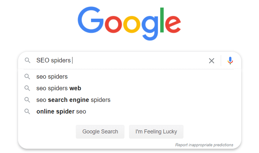 Google search box