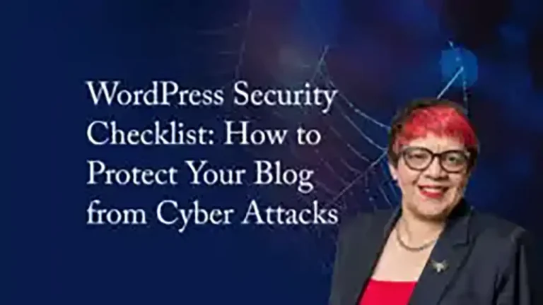 WordPress Security Checklist_ How to Protect Your Blog from Cyber Attacks