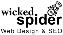 Wicked Spider Logo Black Text SMALL