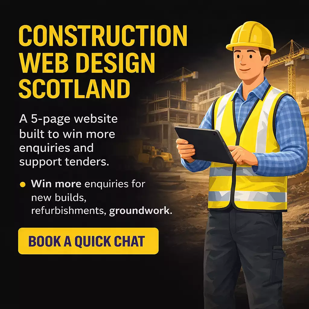 Website Design for Construction Company Scotland
