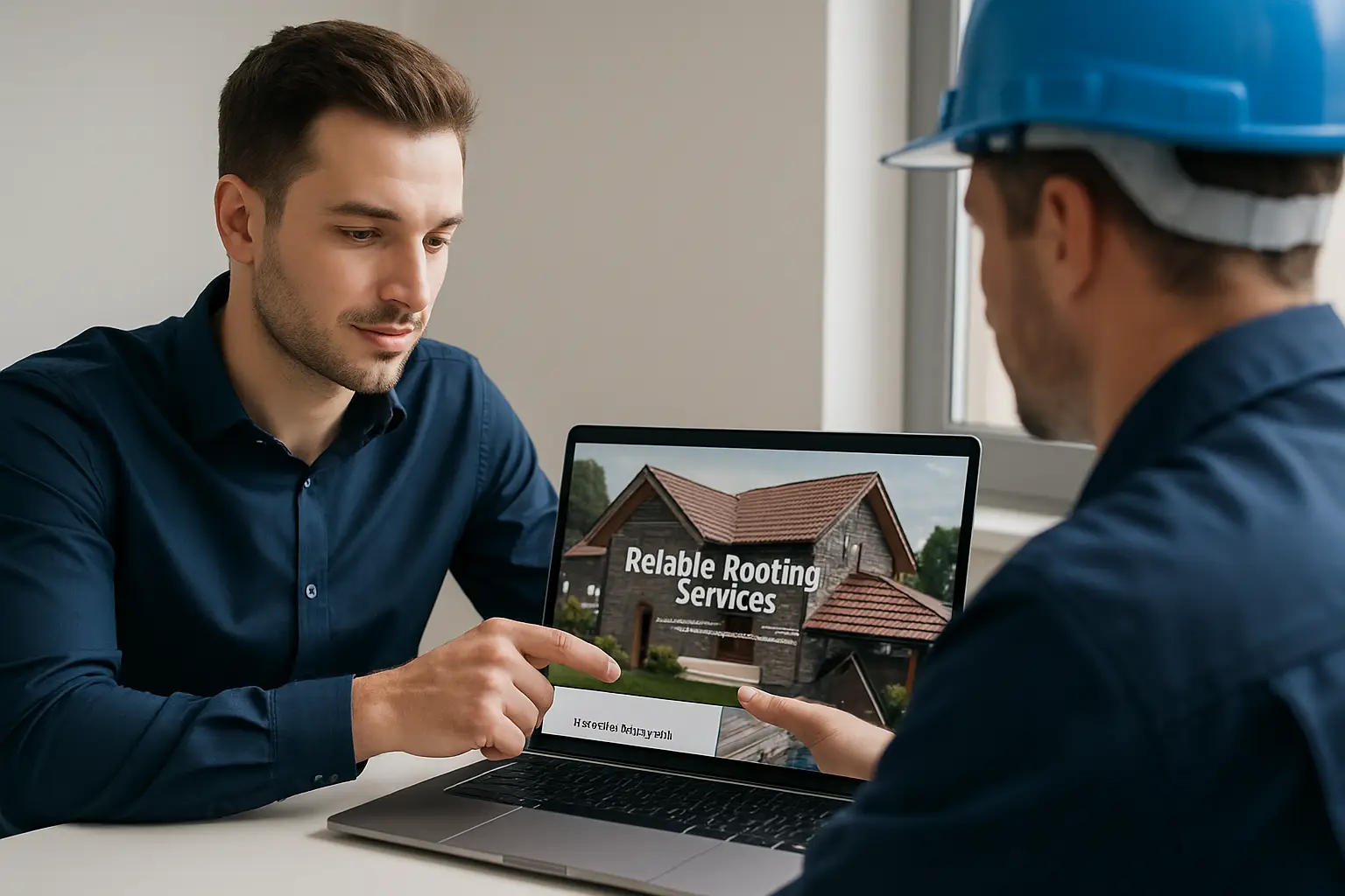 Web design that gets roofers booked in Scotland