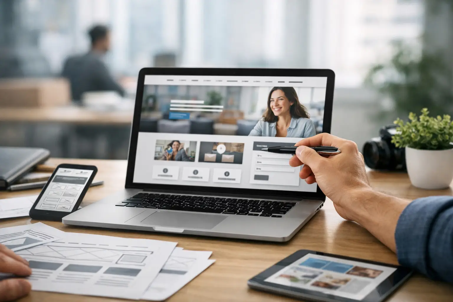 Website Redesign for More Enquiries