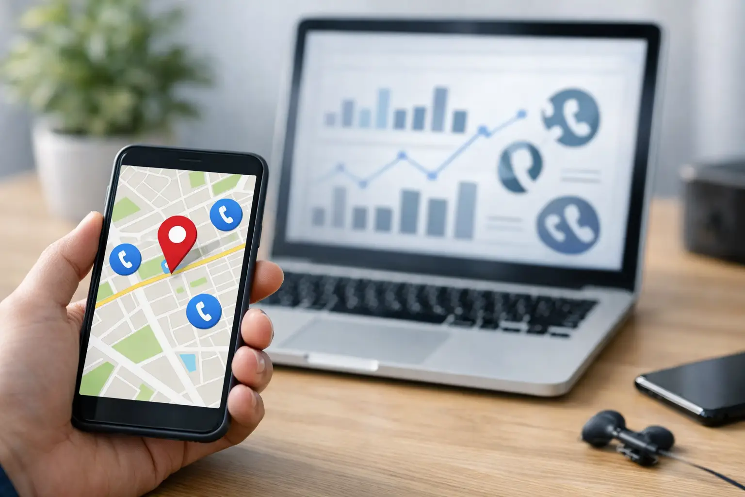 How to Track Calls From Google Maps