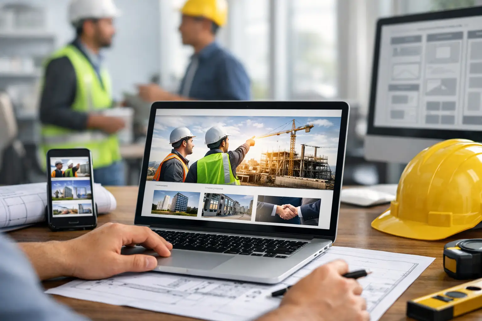 Website Design for Construction Company Growth